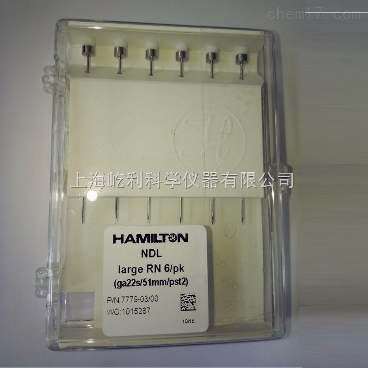 7779-03 哈美頓 Hamilton 進樣針 注射器 標準RN針頭